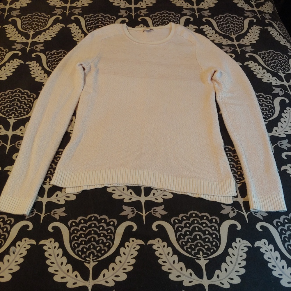 💕 3 for 15! Light pink & cream fair isle sweater